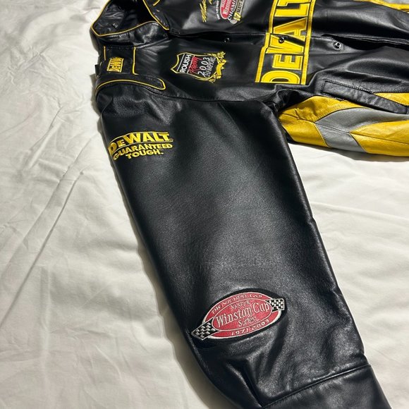 NASCAR Winston Cup Champion 2003 DeWalt Matt Kenseth #17 Leather Jacket - Picture 4 of 15